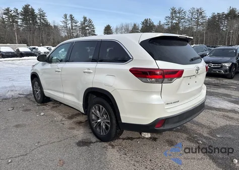 2017 Toyota Highlander Le из США, поврежденный, VIN 5TDZZRFH4HS191025